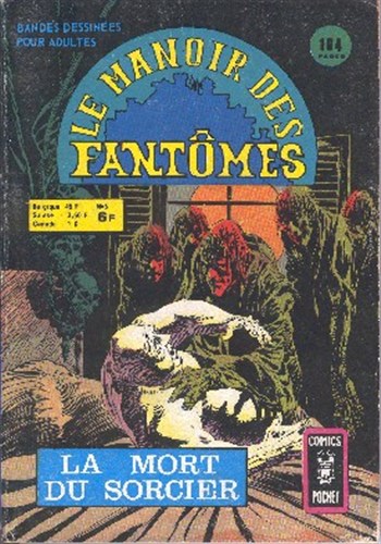 Le Manoir des Fantmes - Comics Pocket nº5 - La mort du sorcier