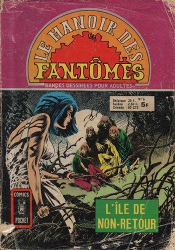 Le Manoir des Fantmes - Comics Pocket nº6 - L'le de non-retour
