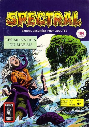 Spectral - Comics Pocket - Serie 1 nº10 - Les monstres du marais
