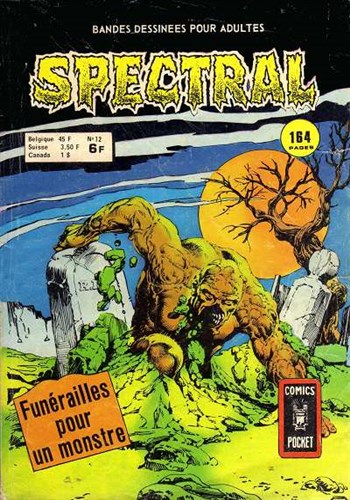 Spectral - Comics Pocket - Serie 1 nº12 - Funrailles pour un monstre