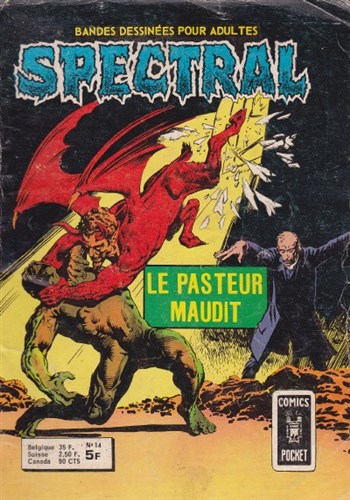 Spectral - Comics Pocket - Serie 1 nº14 - Le pasteur maudit