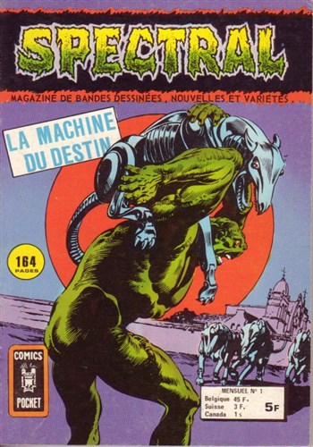 Spectral - Comics Pocket - Serie 2 nº1 - La machine du destin