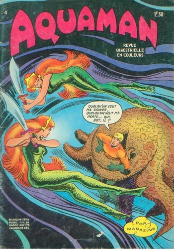 Aquaman (Pop Magazine) nº4 - Le pige des Nymphes