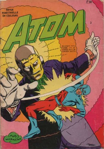 Atom (Pop Magazine) nº3 - Le mystre de l'homme masqu