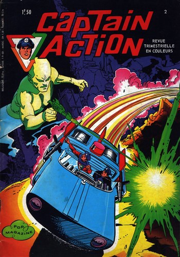 Captain Action (Pop Magazine) nº2 - L'affrontement