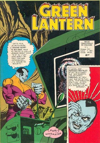 Green Lantern (Pop Magazine) nº9 - L'origine secrte des gardiens de l'univers