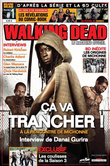Walking Dead magazine - 1 - Couverture Serie TV