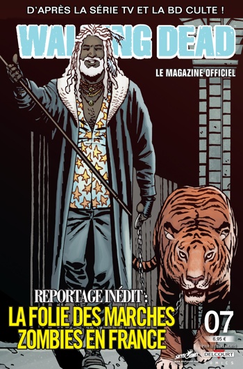Walking Dead magazine - 7 - Couverture Comics