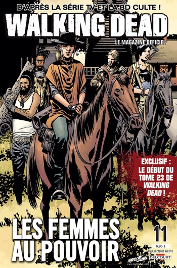 Walking Dead magazine - 11 - Couverture Comics
