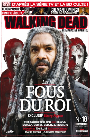 Walking Dead magazine - 18 - Couverture Serie TV