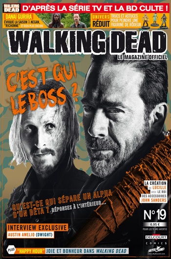 Walking Dead magazine - 19 - Couverture Serie TV