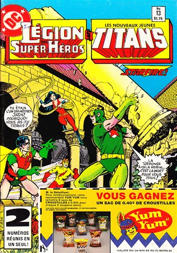 La Lgion des Super Hros et les Jeunes Titans nº13