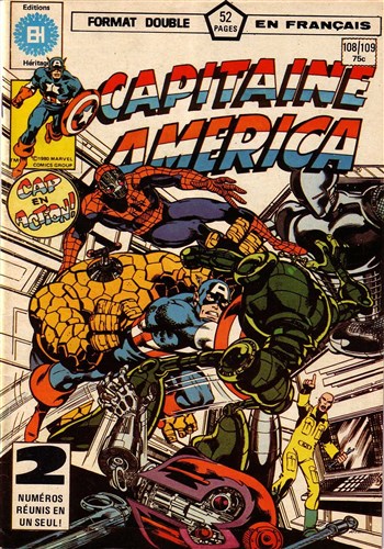 Capitaine America - 108-109