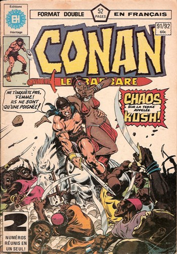 Conan le barbare - Conan le barbare 91 - 92