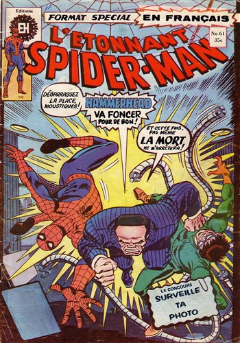L'Etonnant Spider-man nº61