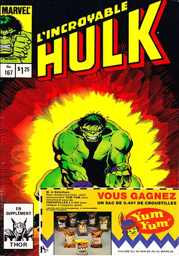 L'Incroyable Hulk nº167