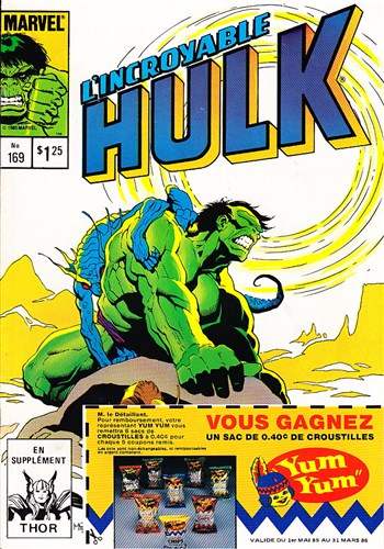 L'Incroyable Hulk nº169