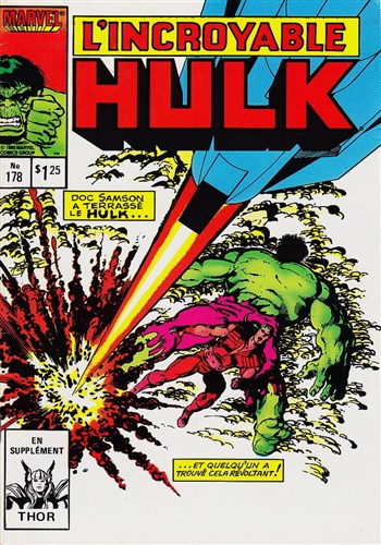 L'Incroyable Hulk nº178