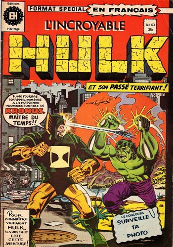 L'Incroyable Hulk nº63