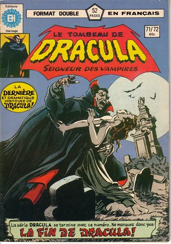 Le tombeau de Dracula - 71 - 72