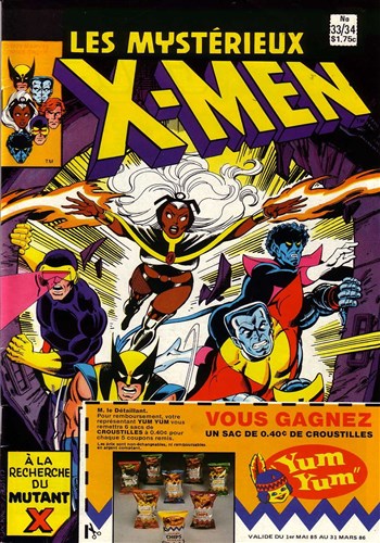 Les Mystrieux X-Men - 33 - 34