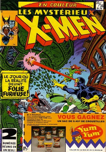 Les Mystrieux X-Men - 35 - 36