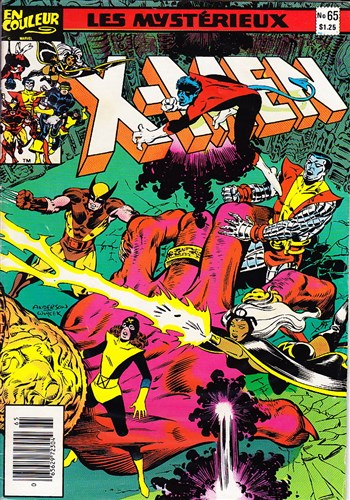 Les Mystrieux X-Men nº65