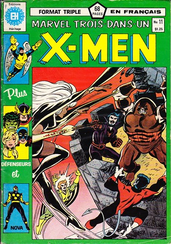 Marvel Trois-dans-un - X-Men nº11