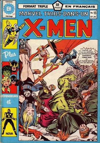 Marvel Trois-dans-un - X-Men nº15