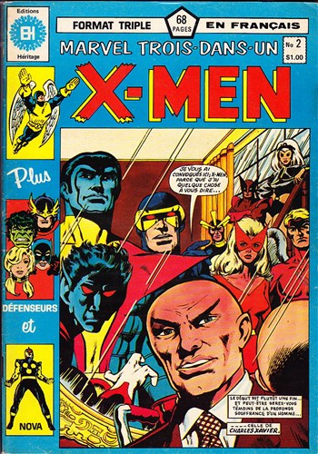 Marvel Trois-dans-un - X-Men nº2