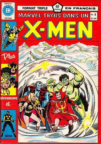 Marvel Trois-dans-un - X-Men nº4