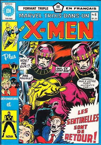Marvel Trois-dans-un - X-Men nº6