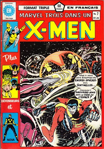 Marvel Trois-dans-un - X-Men nº7