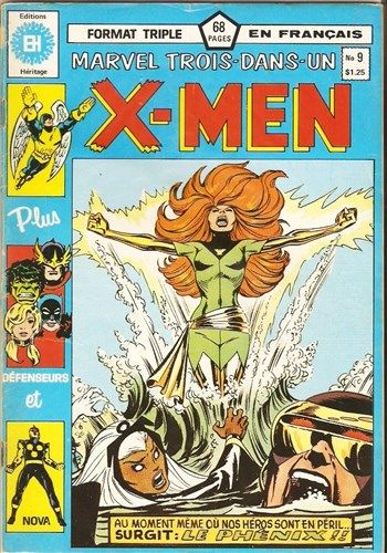 Marvel Trois-dans-un - X-Men nº9