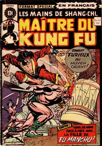 Shang Shi - Matre de Kung fu nº12