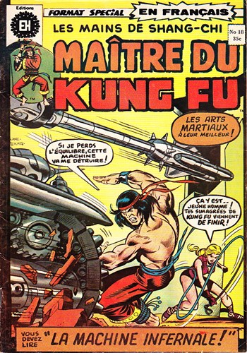 Shang Shi - Matre de Kung fu nº18