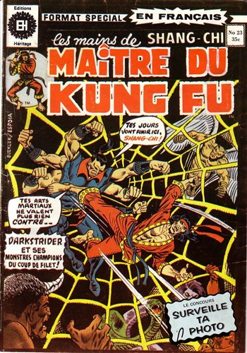 Shang Shi - Matre de Kung fu nº23