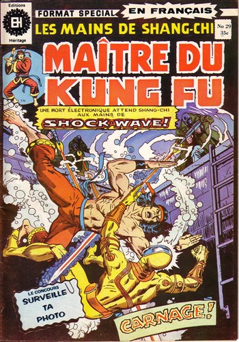 Shang Shi - Matre de Kung fu nº29