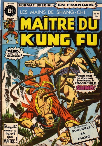 Shang Shi - Matre de Kung fu nº32