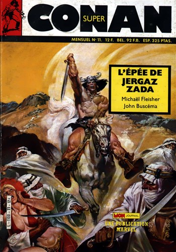Super Conan nº11 - L'épée de Jergaz Zada