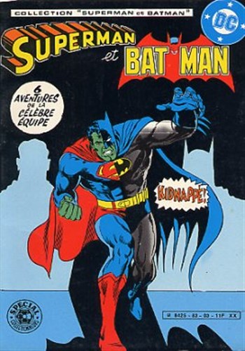 Collection Superman et Batman nº9 - Superman et Batman - Kidnapp !