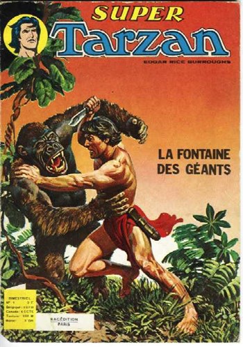 Super Tarzan - srie 1 nº1