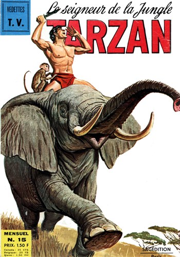 Tarzan - Mensuel - srie 1 - Vedette TV nº15
