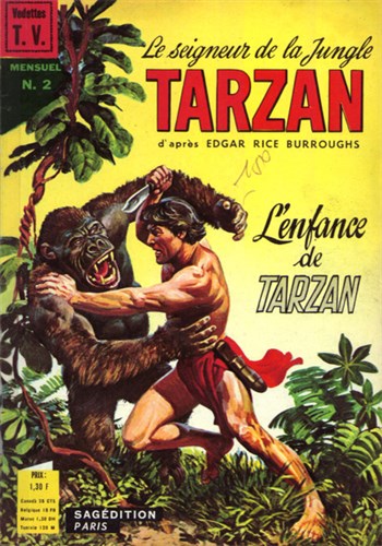 Tarzan - Mensuel - srie 1 - Vedette TV nº2