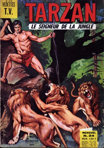 Tarzan - Mensuel - srie 1 - Vedette TV nº24