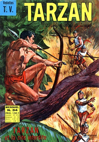 Tarzan - Mensuel - srie 1 - Vedette TV nº34