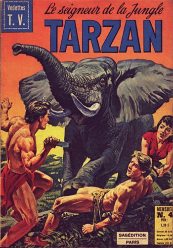 Tarzan - Mensuel - srie 1 - Vedette TV nº4