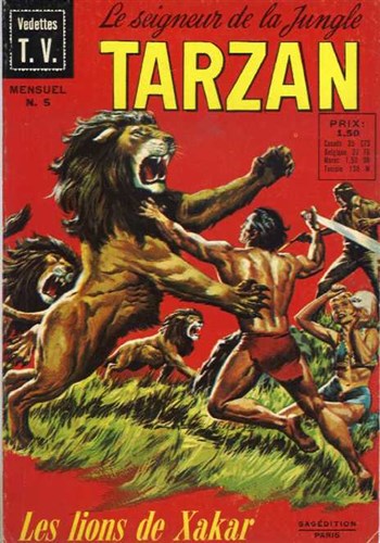 Tarzan - Mensuel - srie 1 - Vedette TV nº5