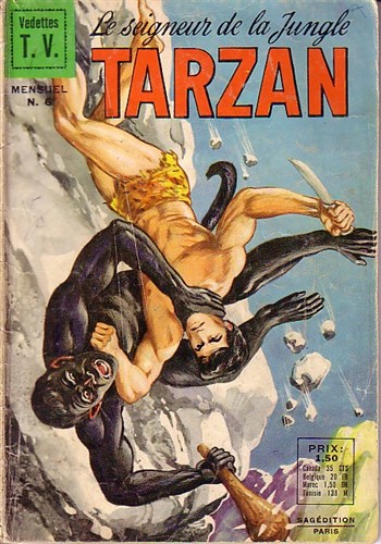 Tarzan - Mensuel - srie 1 - Vedette TV nº6
