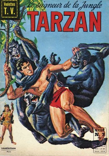 Tarzan - Mensuel - srie 1 - Vedette TV nº7